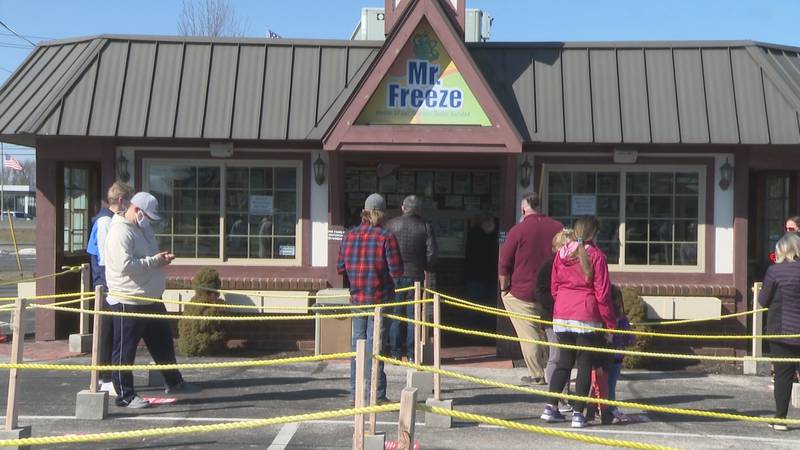 Mr. Freeze in Perrysburg opens for the season
