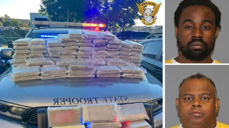 Colorado State Patrol said the agency seized more than 290 pounds of cocaine Monday morning.