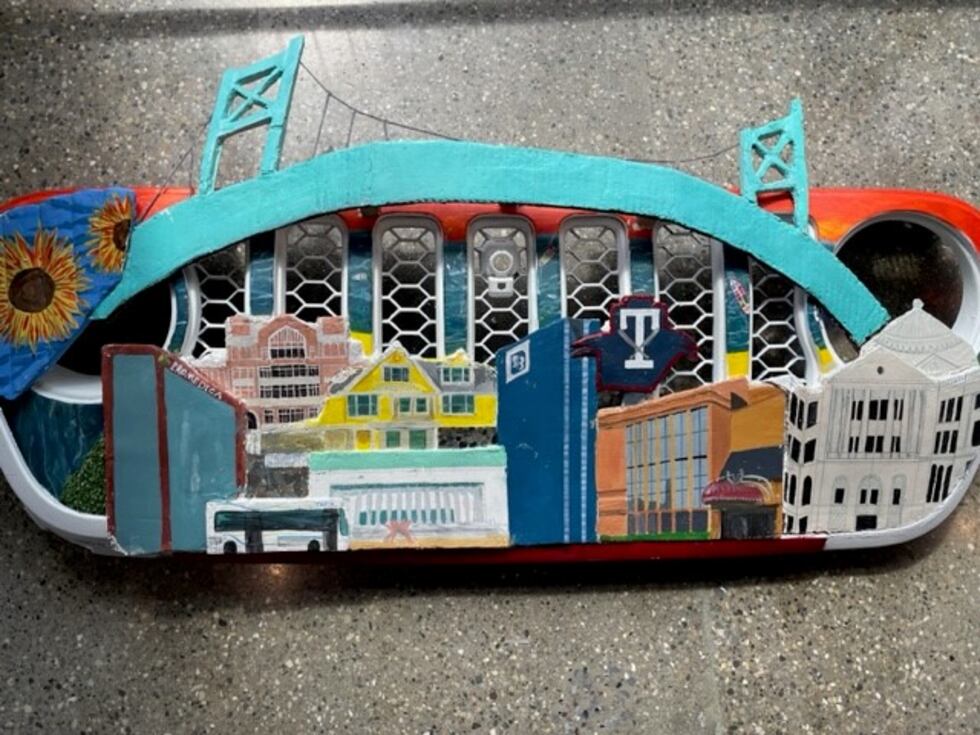 The grills will be on display until Aug. 6. at TSA.