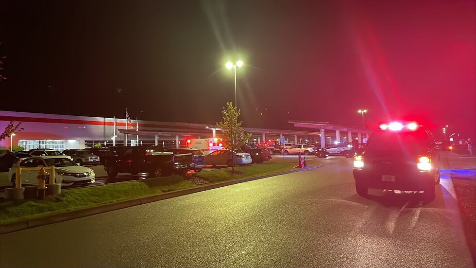 Firefighters and rescue crews responded to the fire at the First Solar Energy PGT-2 North building for a...