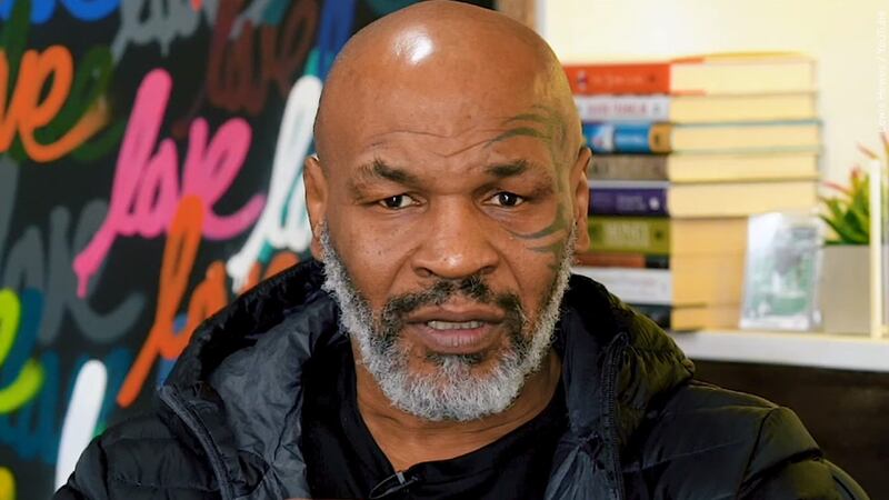 Former boxing champion Mike Tyson is pictured in this still from July 31, 2019. A woman filed...