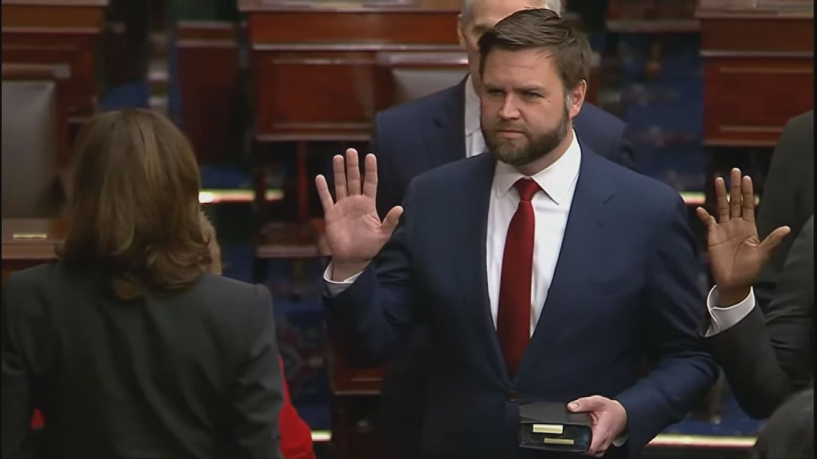 Ohio’s JD Vance sworn into U.S. Senate