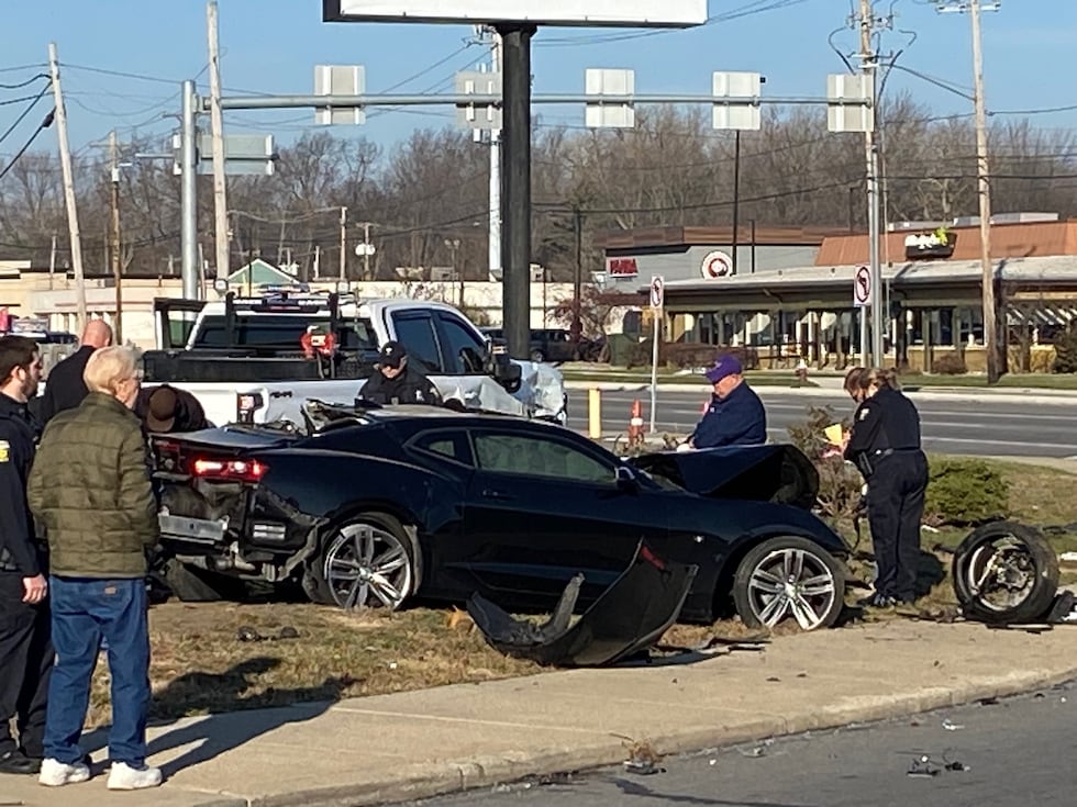 Monroe and Talmadge crash