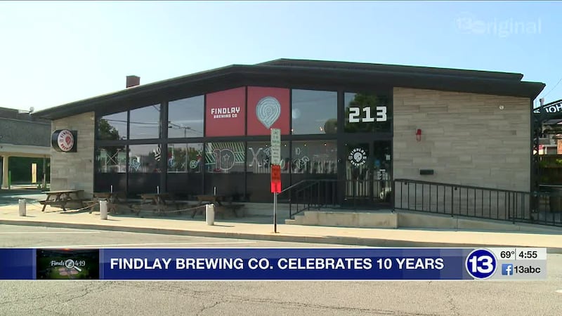 13 Action News anchor James Starks visits Findlay Brewing Company.