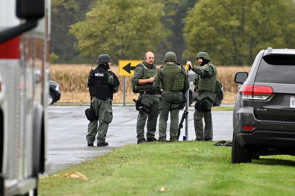 Authorities are searching for Robert Hathorne, the suspect wanted in the shooting of an Ohio...