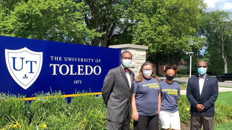 Hope Toledo's class of 2020 arrive on UT's campus