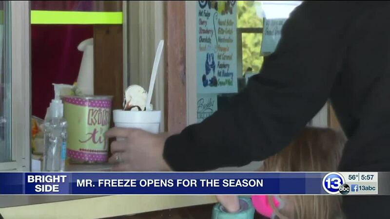 Mr. Freeze opens for the season