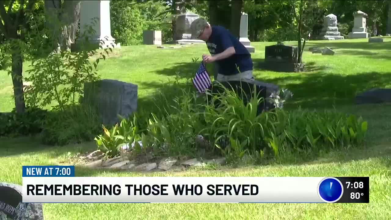Community members place flags on veterans' graves to honor them for Memorial Day - Vimarsana News