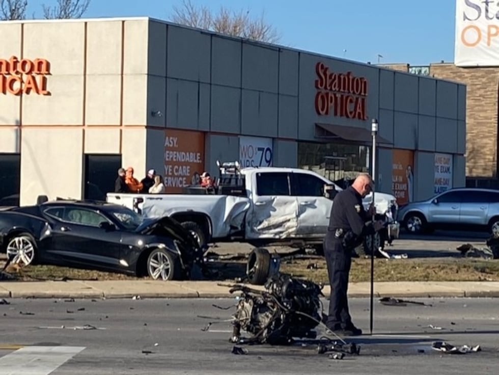 Talmadge and Monroe crash
