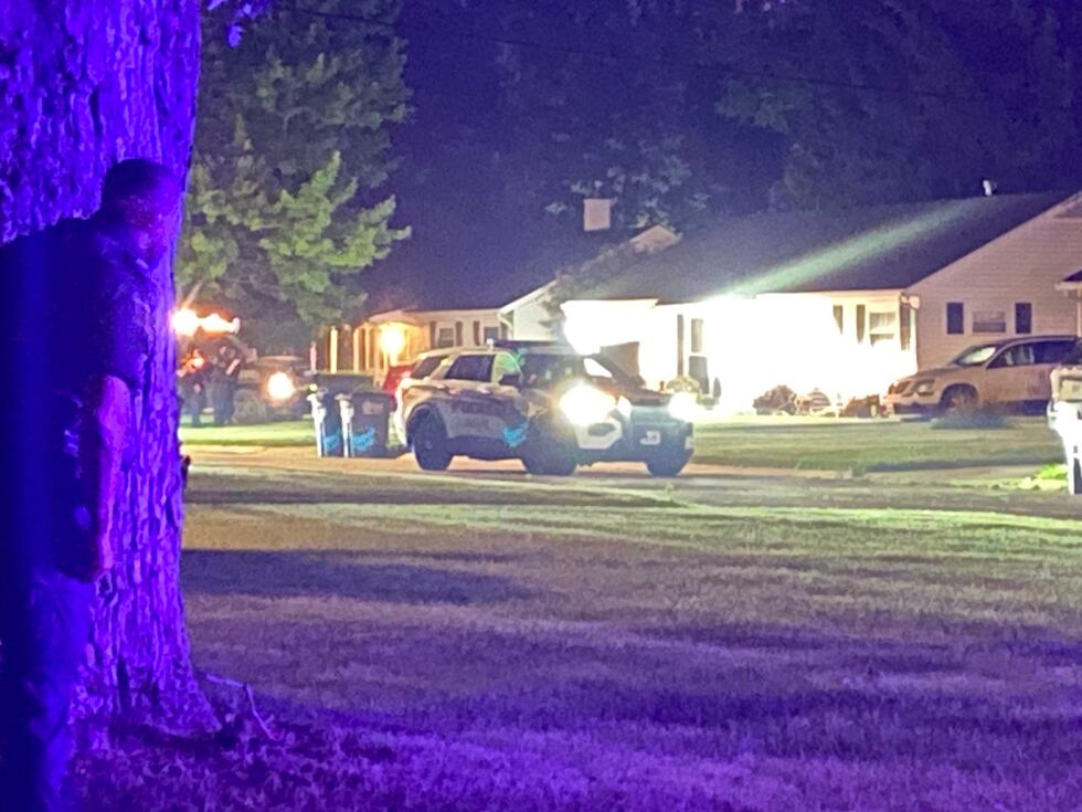 TPD on scene of a call of a suicidal person.