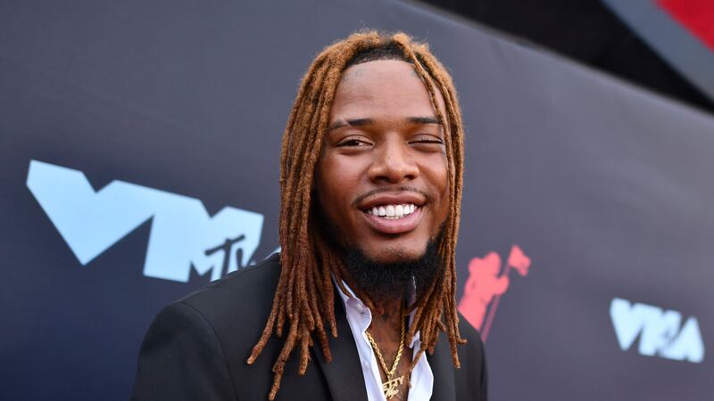 FILE - Fetty Wap arrives at the MTV Video Music Awards at the Prudential Center on Aug. 26,...